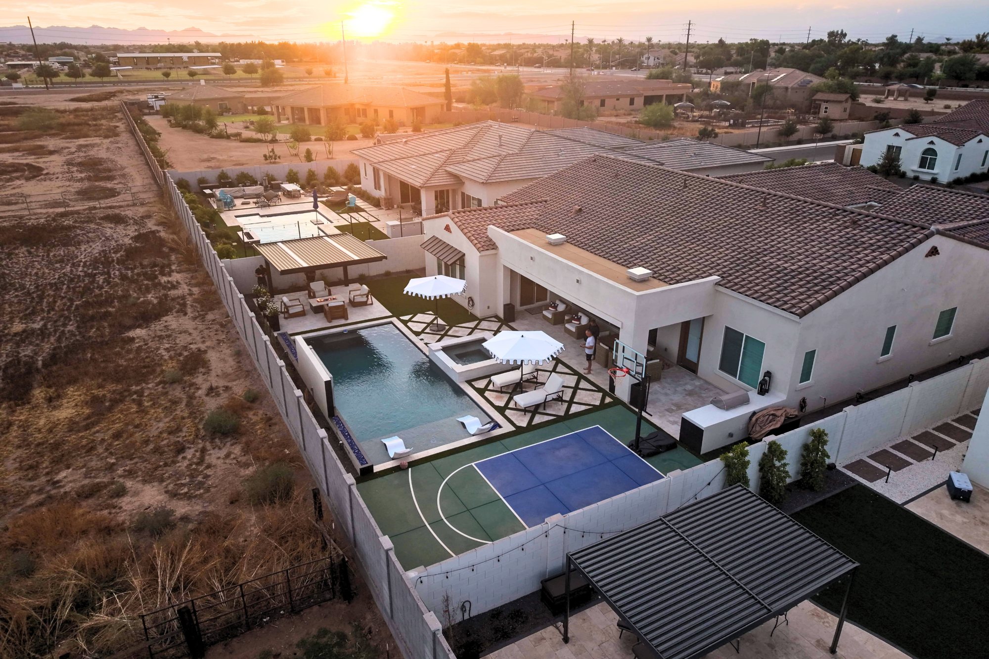 Gilbert, AZ sold pool project, photo 2