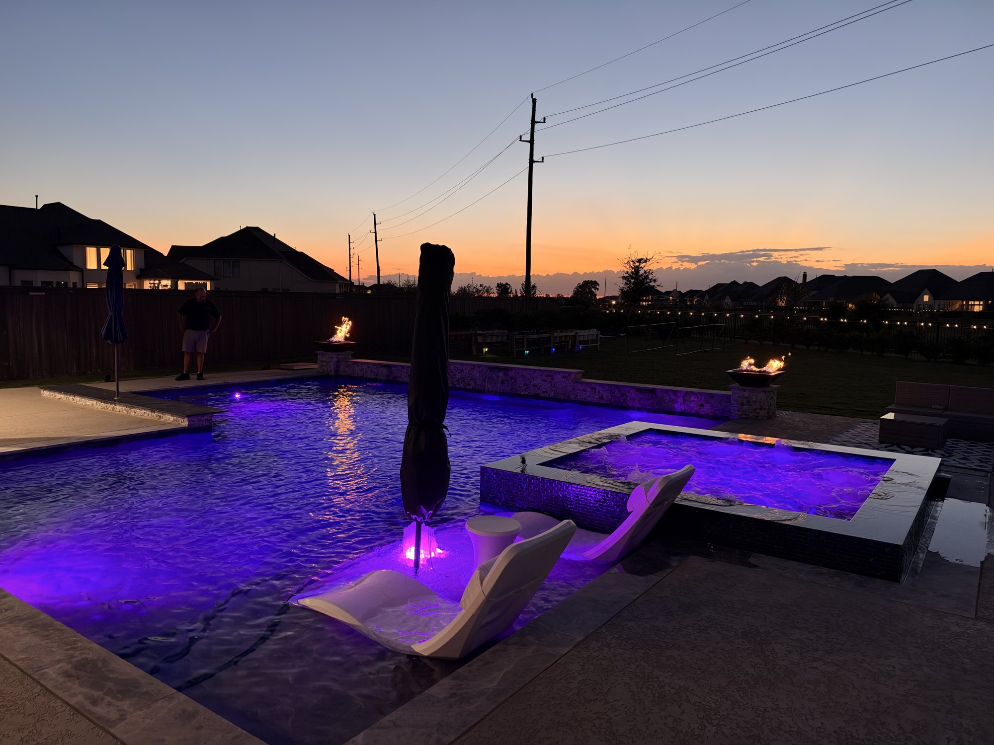 Sienna, TX sold pool project, photo 1