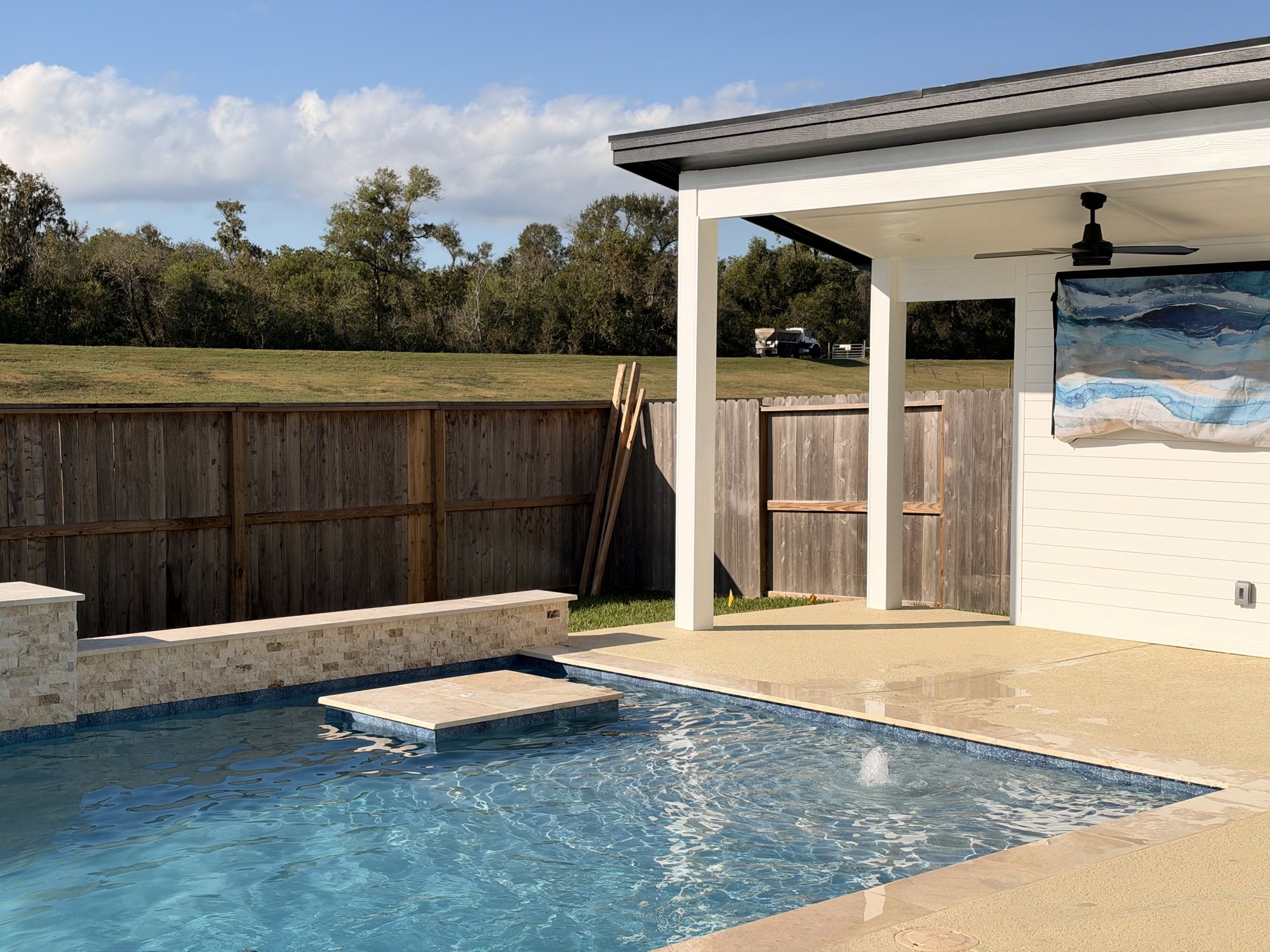 Katy, TX sold pool project, photo 1